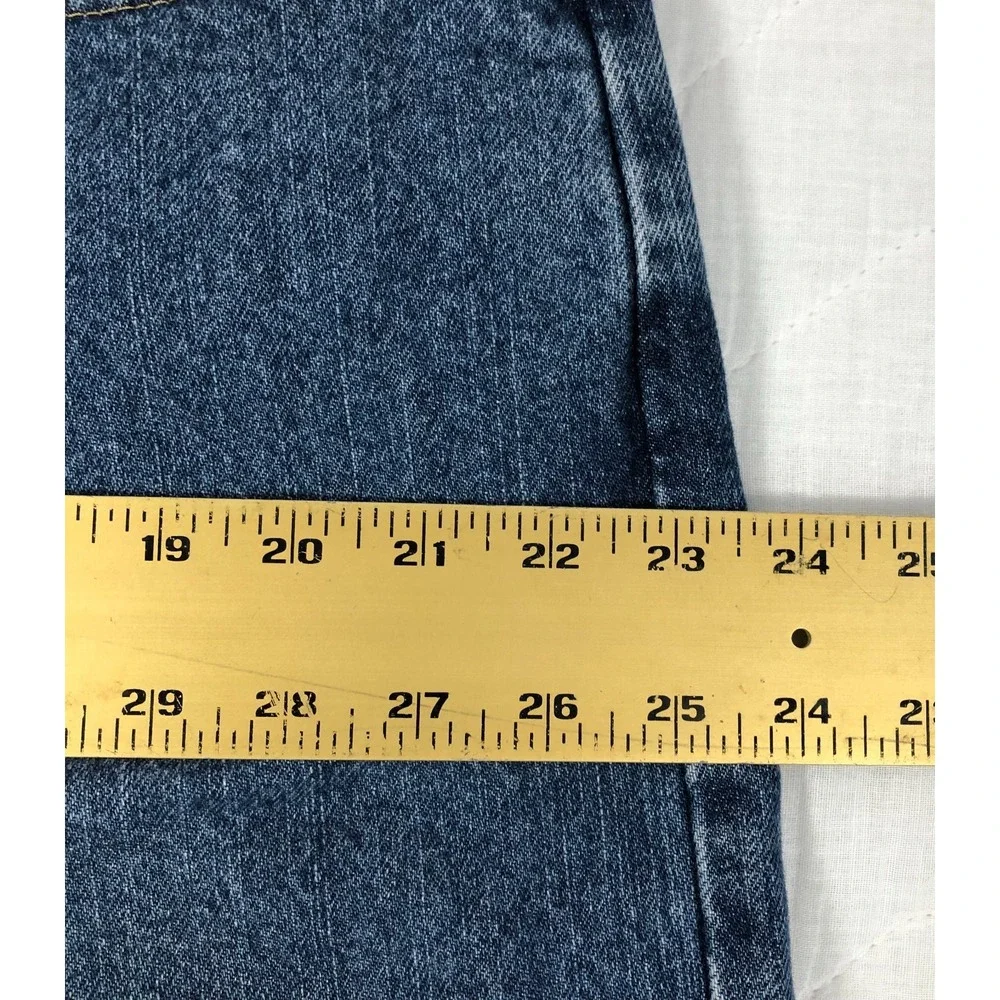 Wrangler Jeans Men's Size‎ 38x29 Denim Blue Straight Leg Regular Fit (38x28)